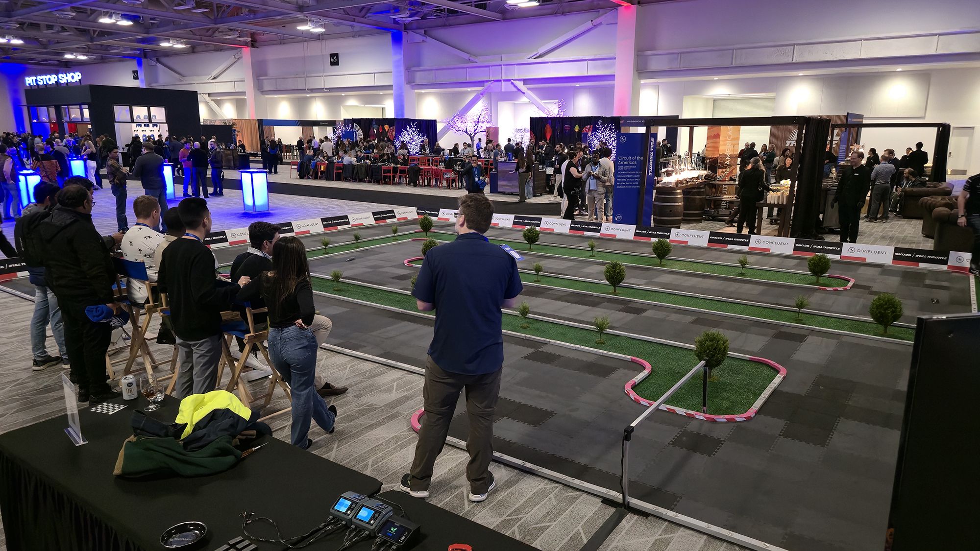 Professional race operations and event management at F1 RC racing activation