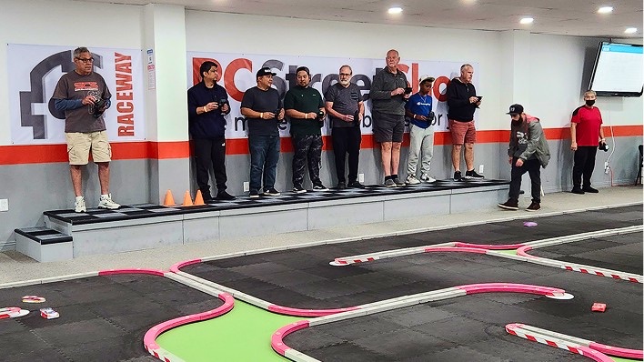 Corporate team building RC car racing event in Los Angeles