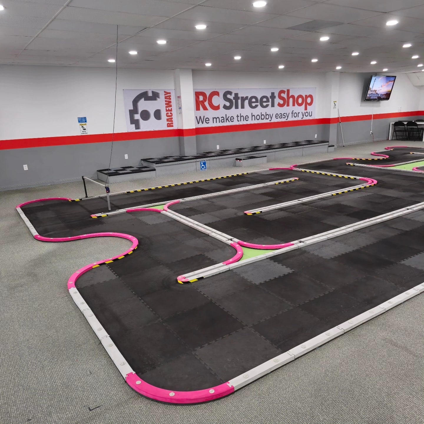 Indoor RC racing venue in Lawndale, Los Angeles